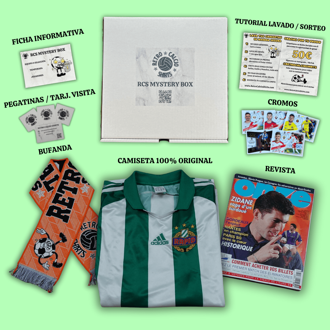 RCS Mystery Box Fútbol Low Cost Retro Calcio Shirts (40€)