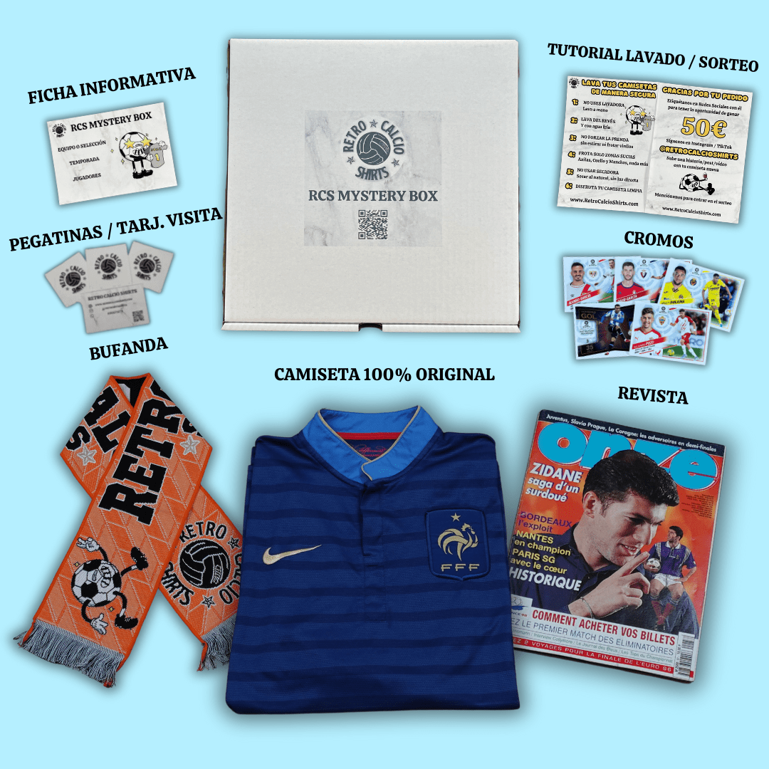 RCS Mystery Box Fútbol Retro Calcio Shirts (50€)